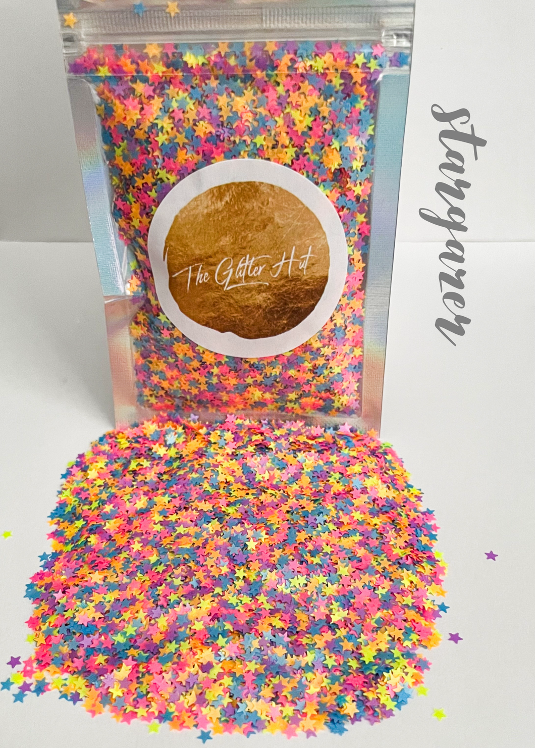 Shaped 10g Glitter Bag - Stargazer