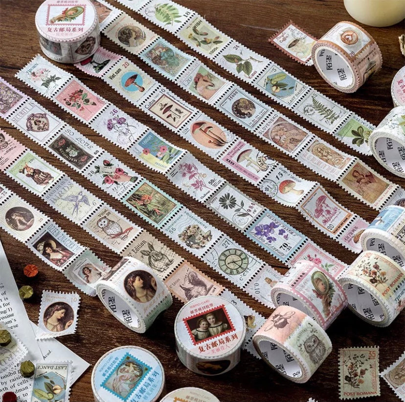 Vintage Stamps Washi Tape
