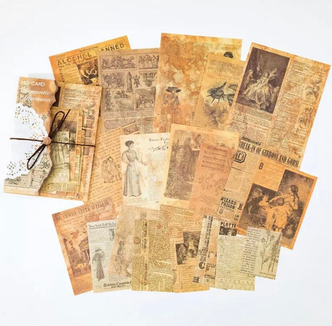 Vintage Newspaper