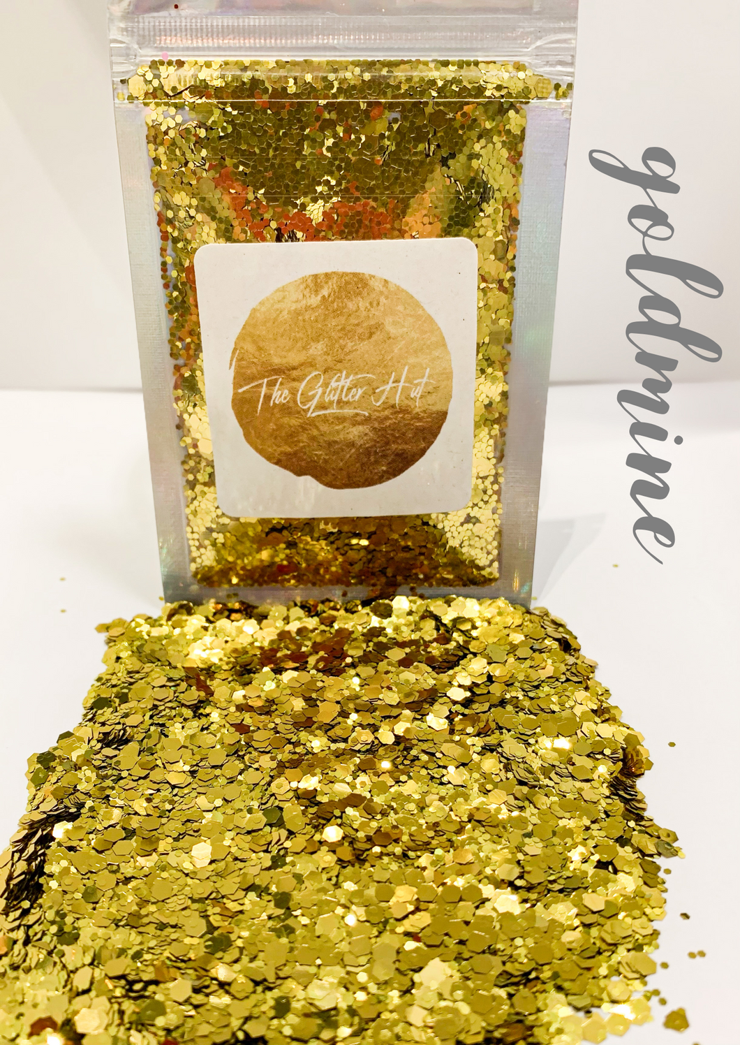 Chunky Mixed 10g Glitter Bag - Goldmine
