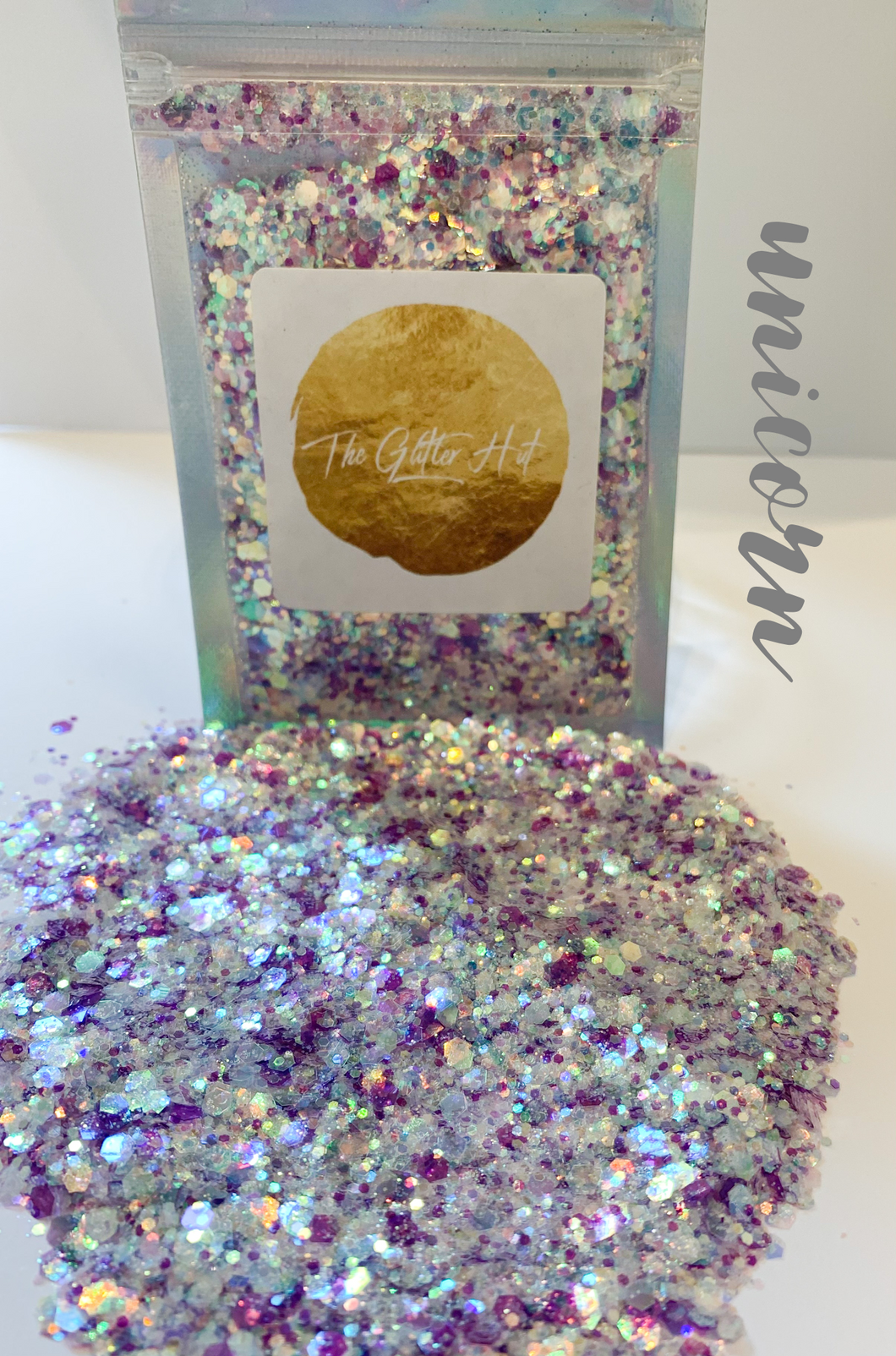 Chunky Mixed 10g Glitter Bag - Unicorn
