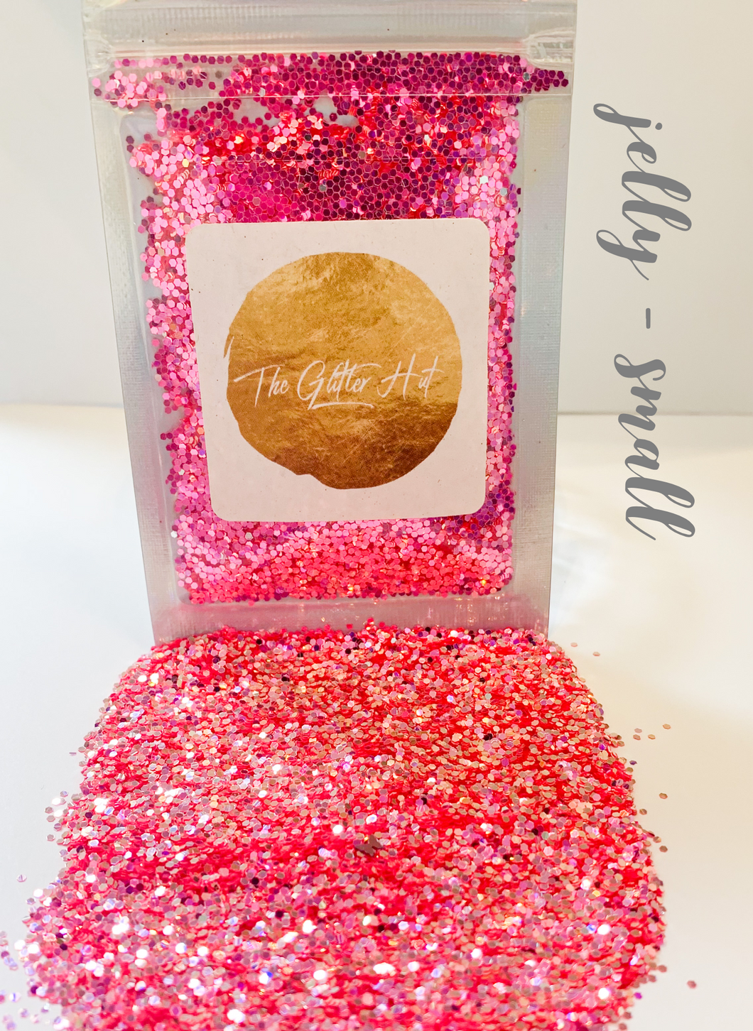 Small Chunky 10g Glitter Bag - Jelly