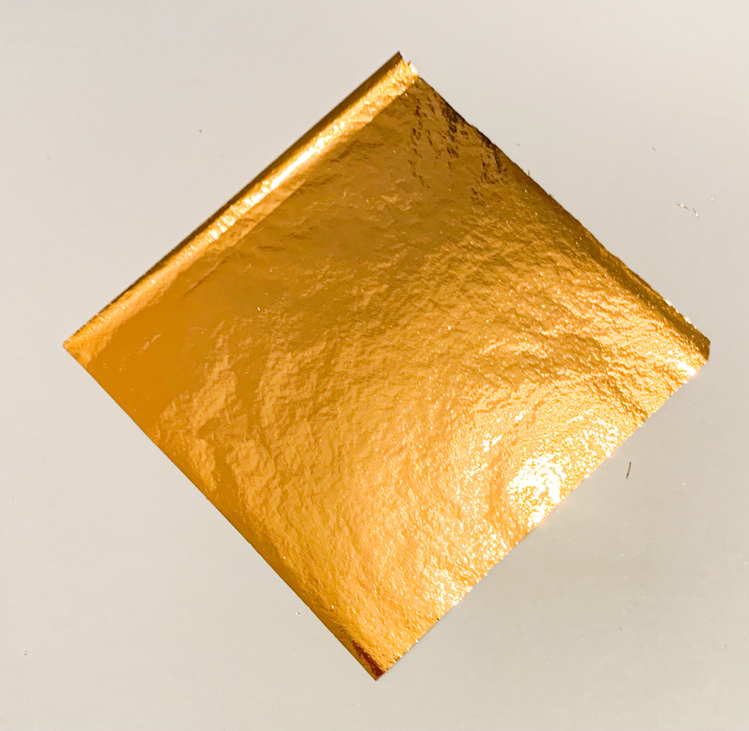 Rose Gold Leaf Foil Sheets - 10pc