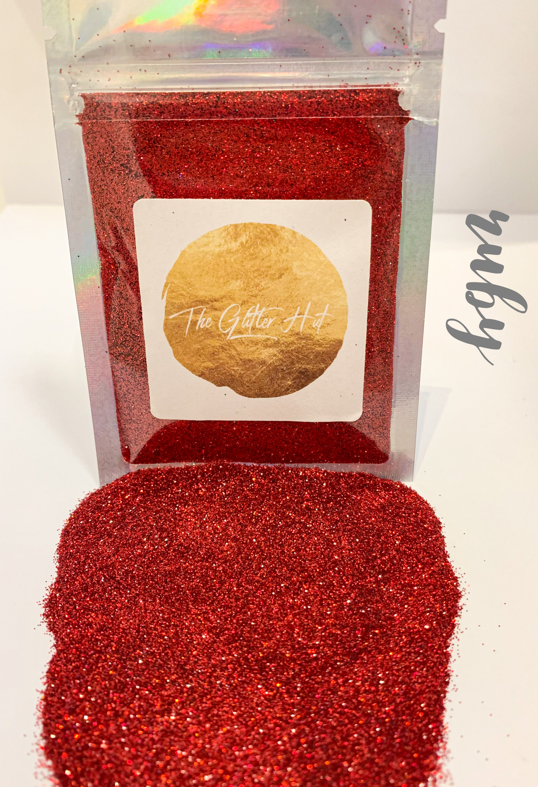 SALE Fine 10g Glitter Bag - Ruby