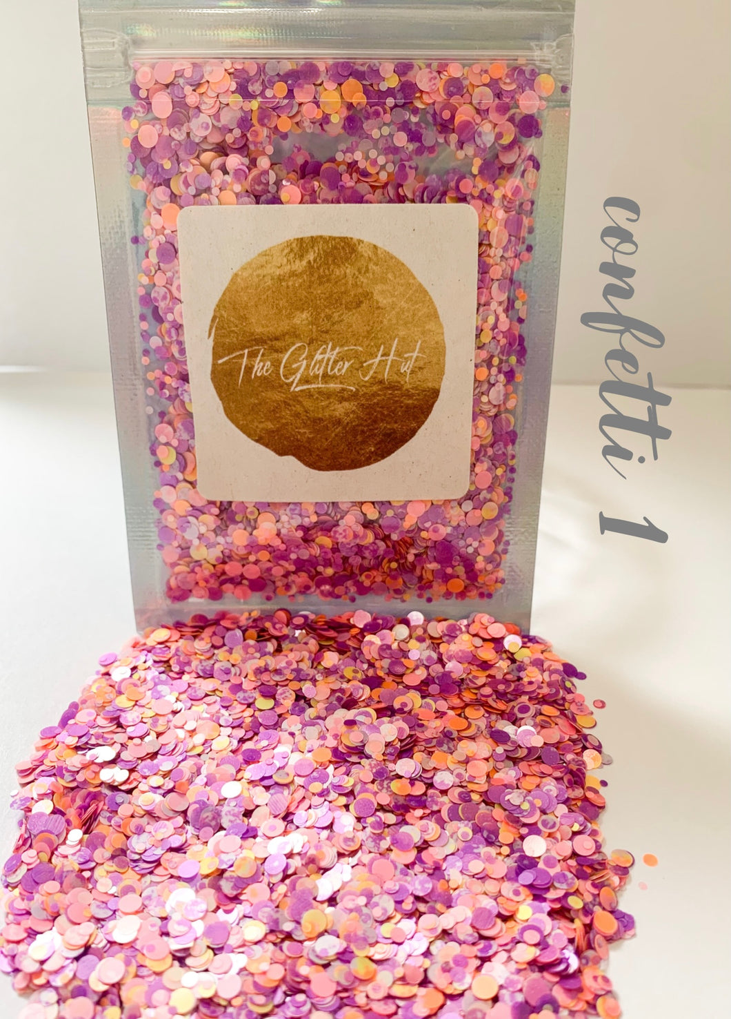 Chunky Mixed 10g Glitter Bag - Confetti 1
