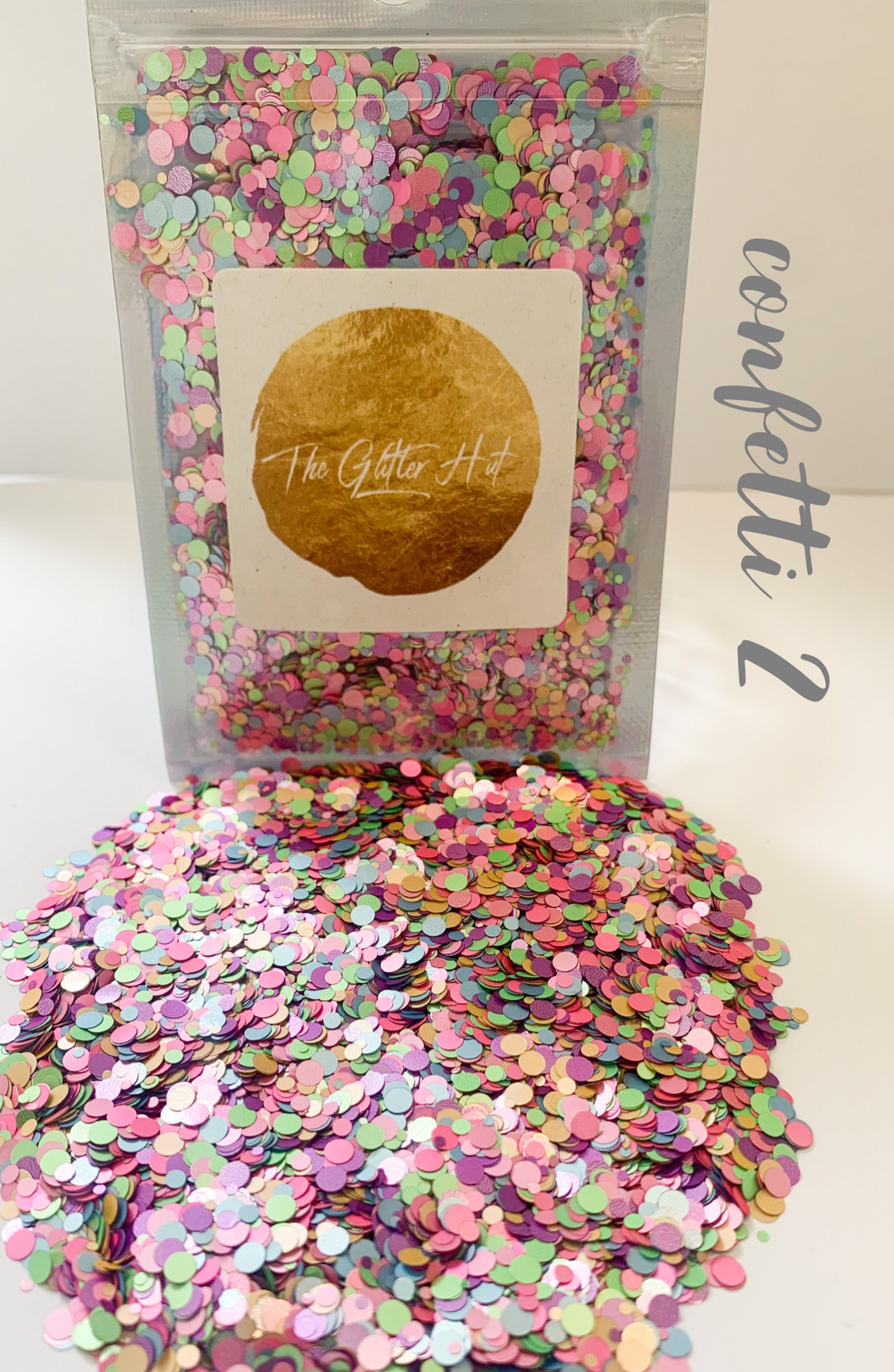 Chunky Mixed 10g Glitter Bag - Confetti 2