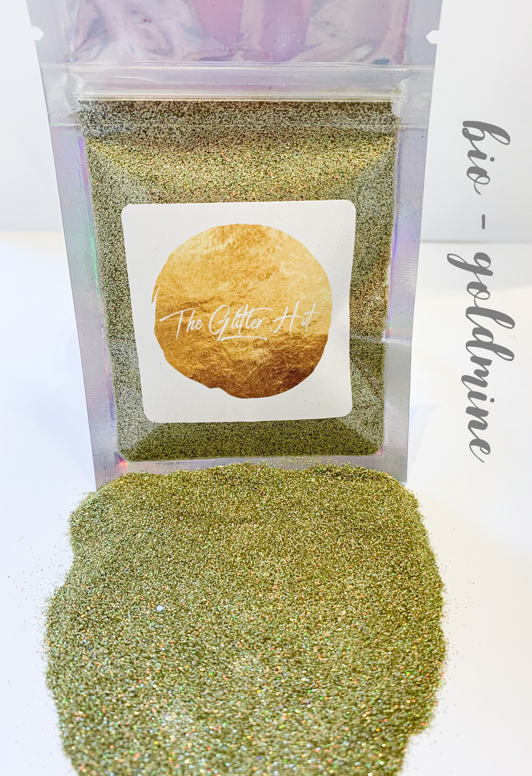 SALE Biodegradable Fine 10g Glitter Bag - Goldmine