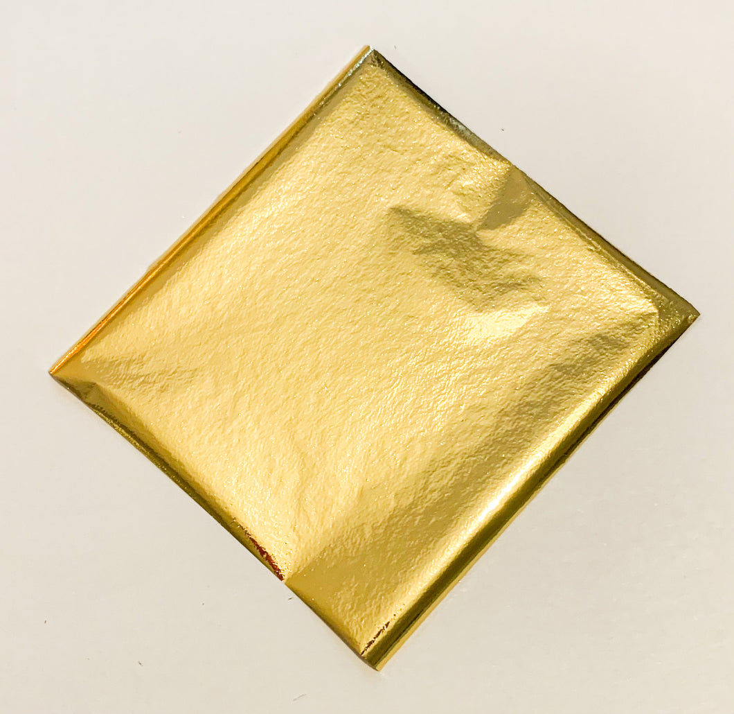 Gold Leaf Foil Sheets - 10pc