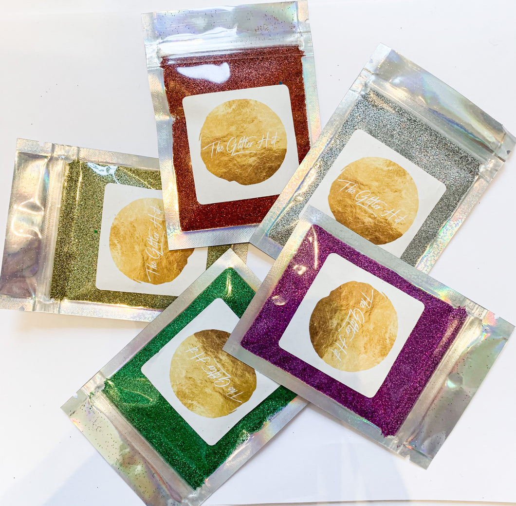 SALE 5 Biodegradable Glitters Bundle