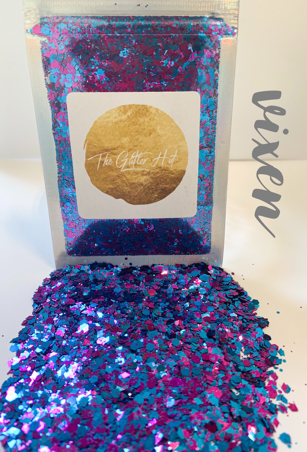 Chunky Mixed 10g Glitter Bag - Vixen