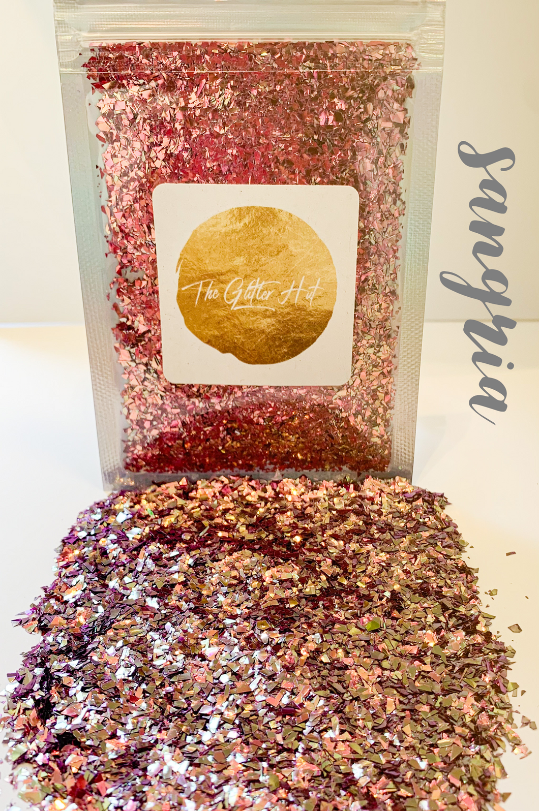 Mylar Flakes - Sangria